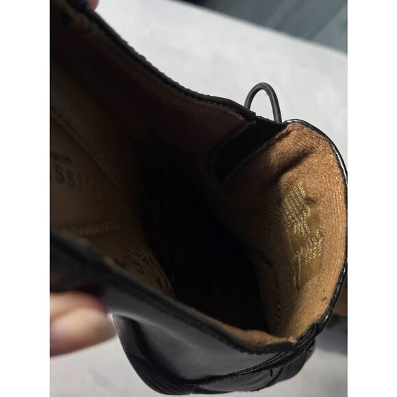 Earth Spirit Elaine Leather Heeled Monk Witch Clogs Pumps Sz. 8.5 - Picture 4 of 7